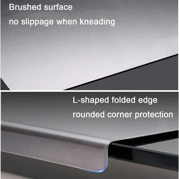 Stainless Steel Cutting Board (30x40 cm)
