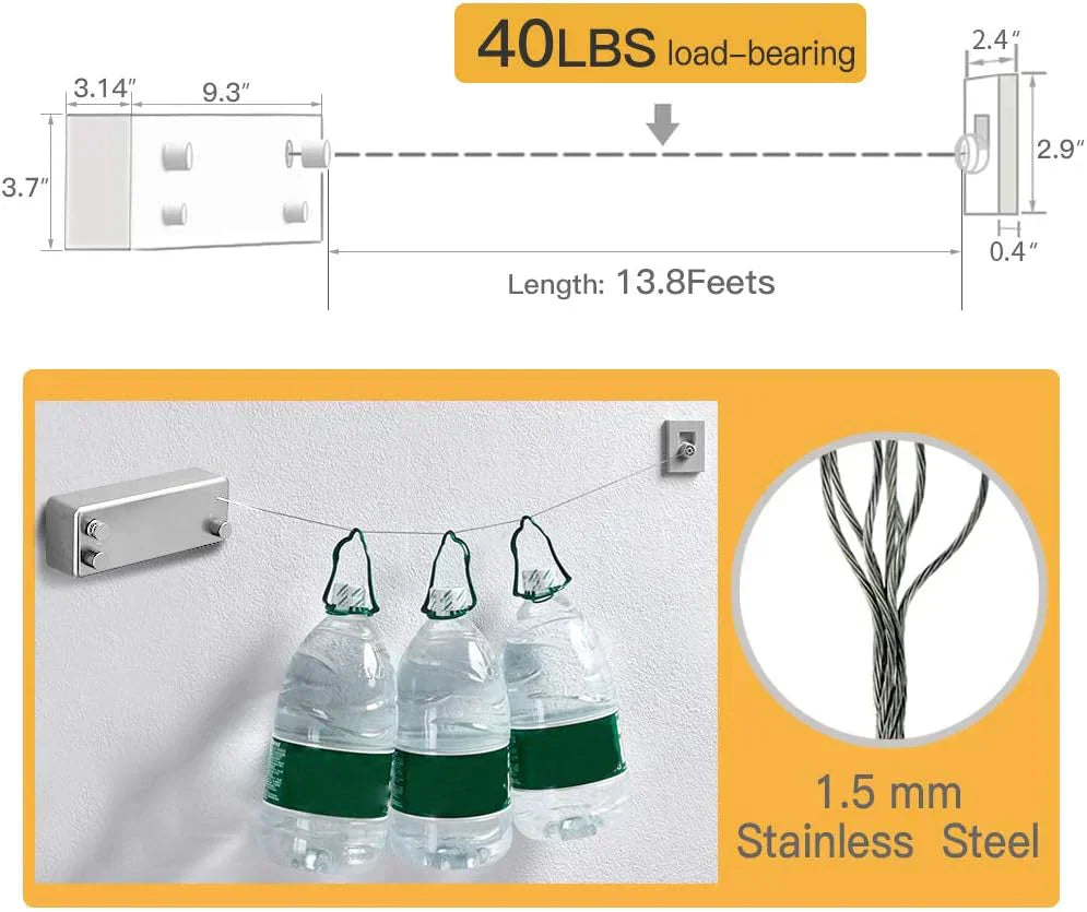 Modern Retractable Washing Line