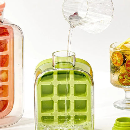 2-in-1🧊 NEW Trend Ice Cube Bottle 🍾 500ml