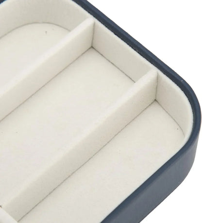 Double Layer Jewellery Box- Navy Blue