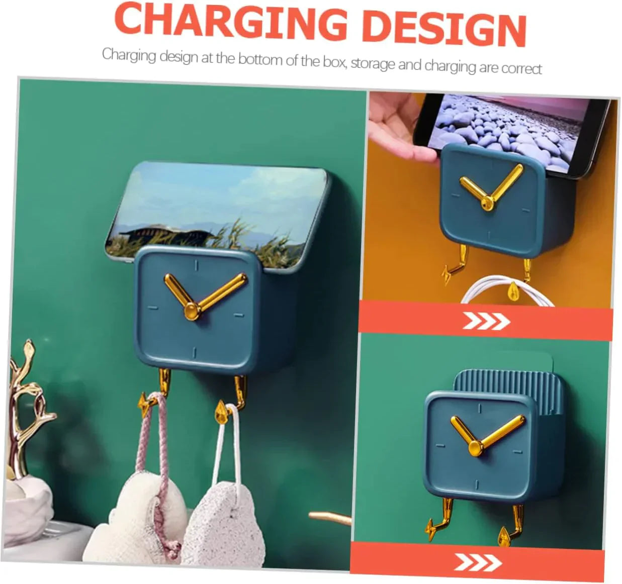 Clock Type Storage Box