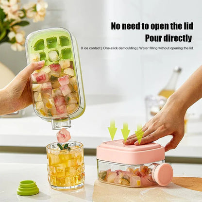 2-in-1🧊 NEW Trend Ice Cube Bottle 🍾 500ml