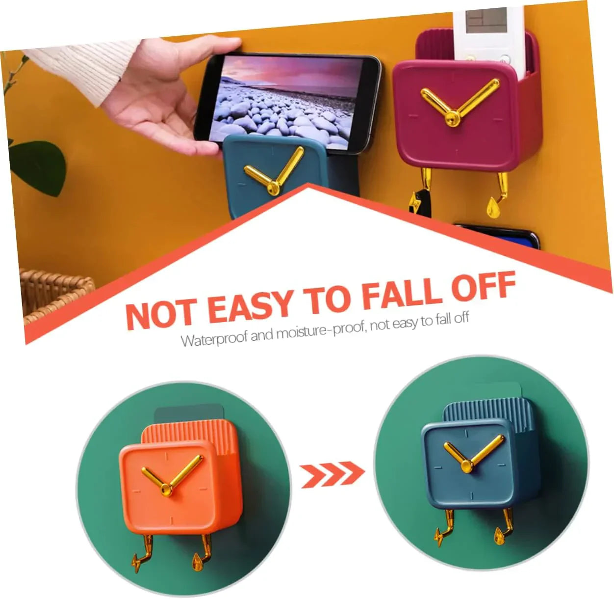 Clock Type Storage Box