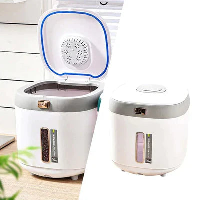 Airtight Rice/Cereal Dispenser Bucket (10 Kg)
