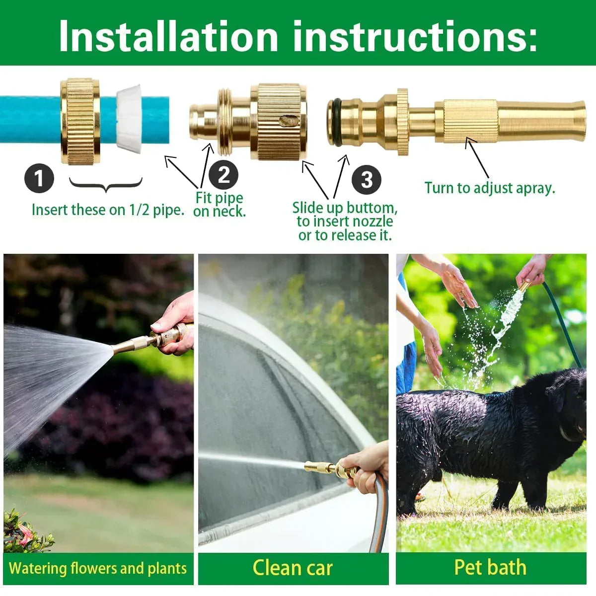 Adjustable Spray Hose