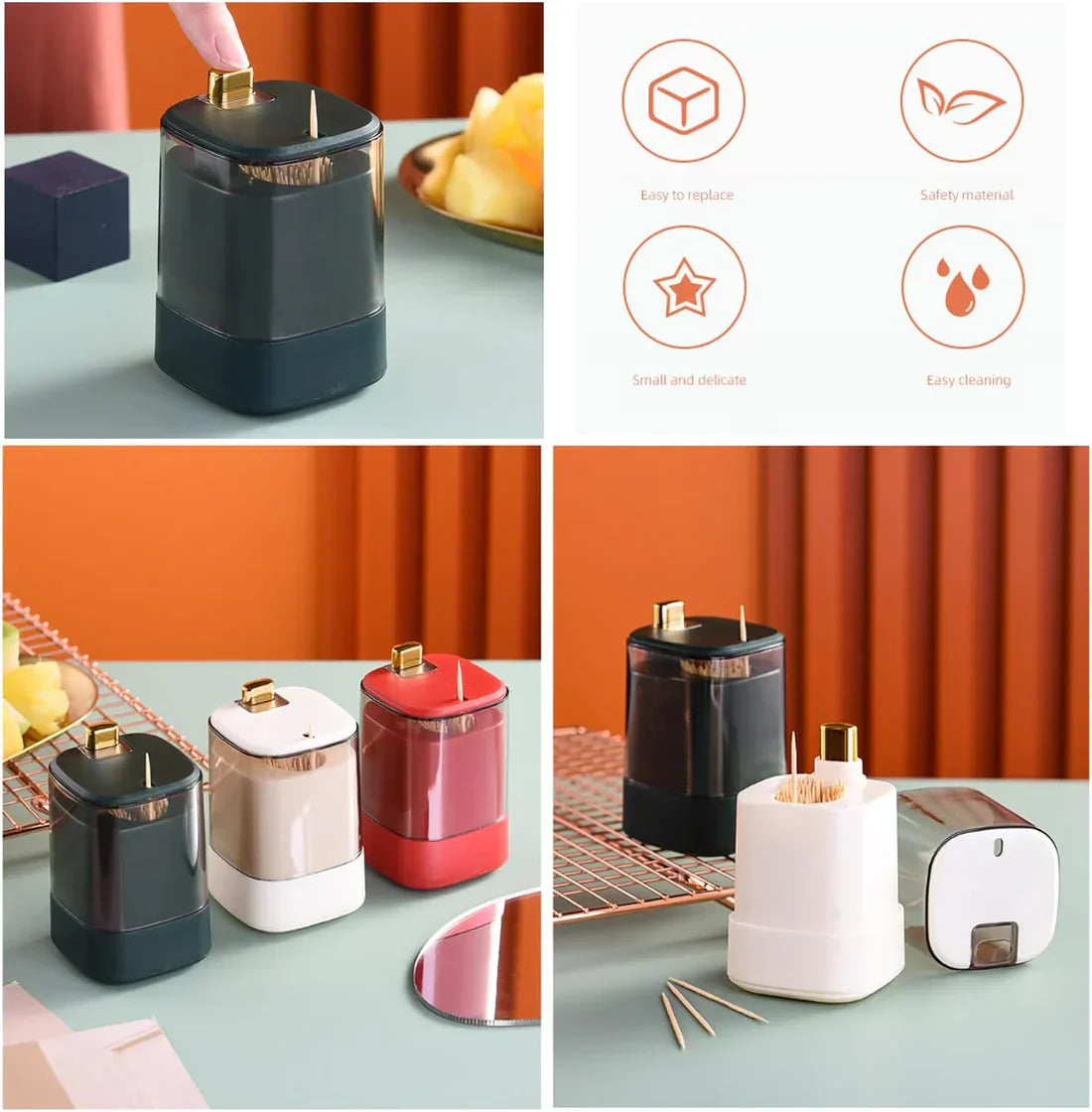 Stylish Automatic Toothpick Dispenser