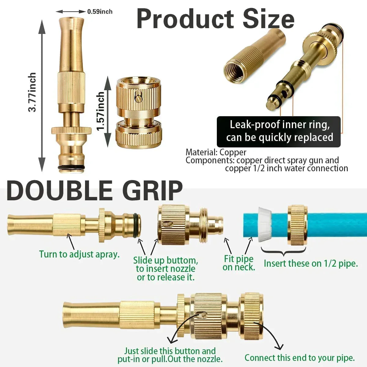 Adjustable Spray Hose