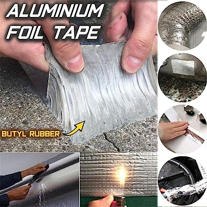 Butyl Foil Tape 2"×1.5Meter