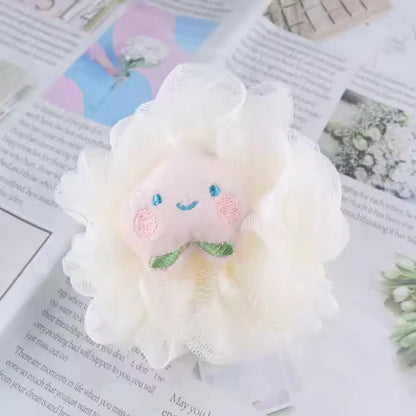 Kids Bath Sponge Ball - with Soft Toy