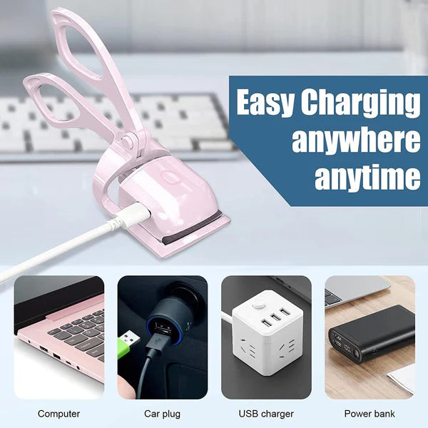 Rechargeable Eyelash Curler (Random Color)