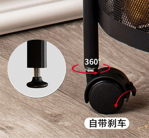 Premium Square Metal Trolley