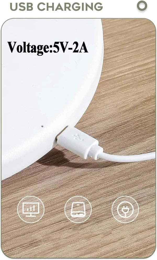 Mini Rechargeable Rotating Fan