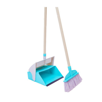Folding Dustpan Set, Easy Floor Cleaning Broom