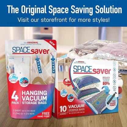 6 Vacuum Storage Bags & Suction Pump