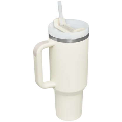 The Quencher H2.0 FlowState™ Tumbler | 40 OZ | Cream