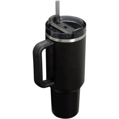 The Quencher H2.0 FlowState™ Tumbler | 40 OZ | Black Chroma