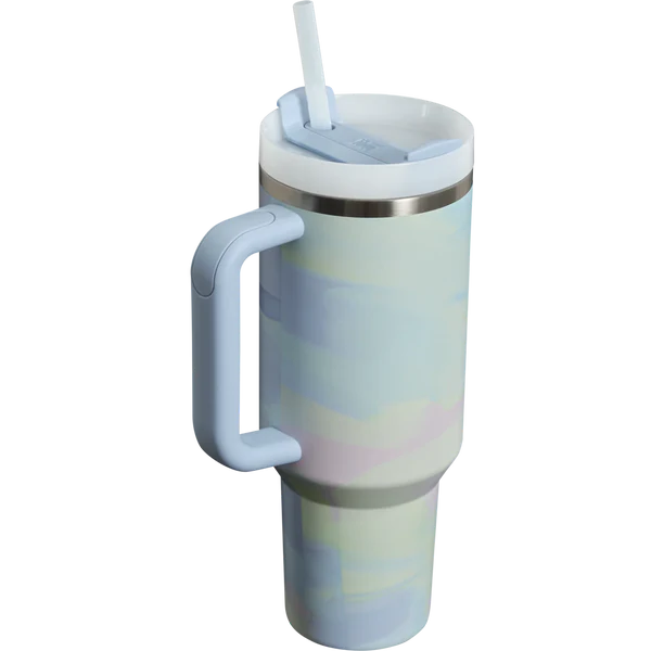The Clean Slate Quencher H2.0 FlowState™ Tumbler | 40 OZ - Cool Serene