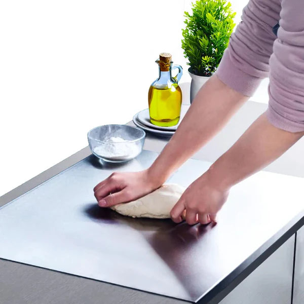 STAINLESS STEEL CUTTING BOARD (Large size 48×40 cm)