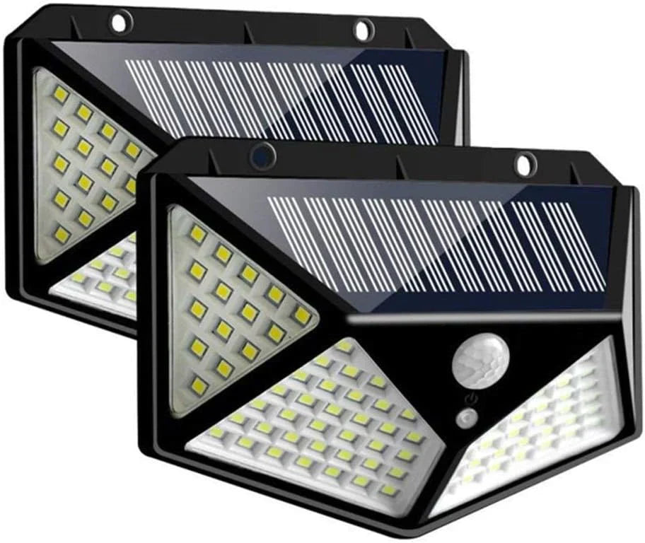 Solar Wall Light with 100 LEDs