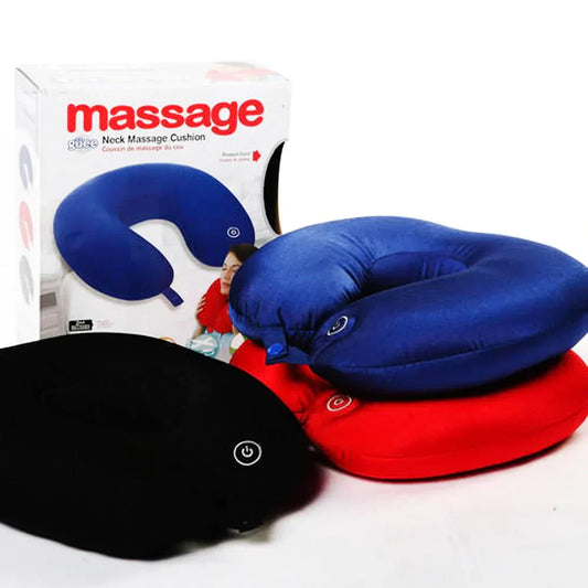 Neck Massager & Travel Pillow (Multi Colour)
