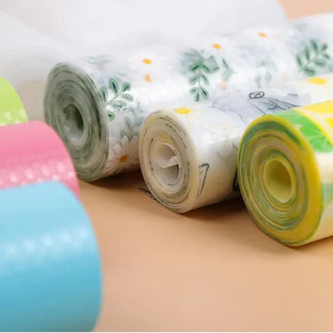 Anti-Slip Drawer and Fridge Mat - PVC Sheet Roll (45cm x 150cm) for Cabinets, Shelves, and Refrigerators