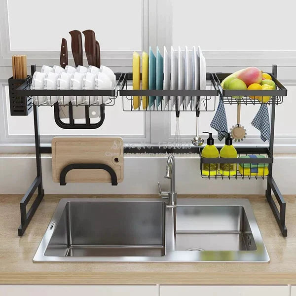 STAINLESS STEEL SINK DRAIN RACK