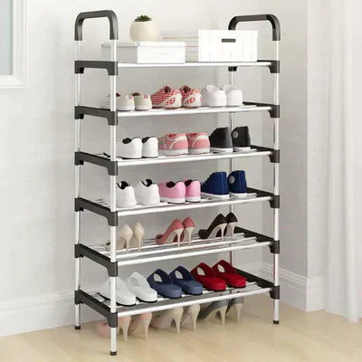 6 layer shoes rack