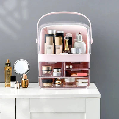 Transparent Cosmetics Storage Box