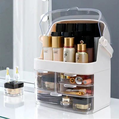 Transparent Cosmetics Storage Box