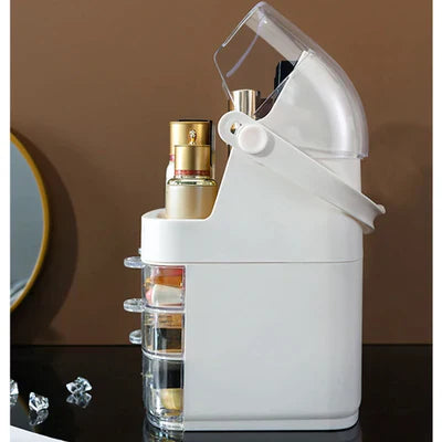Transparent Cosmetics Storage Box