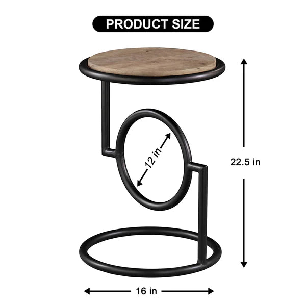 Loop Frame Accent Table