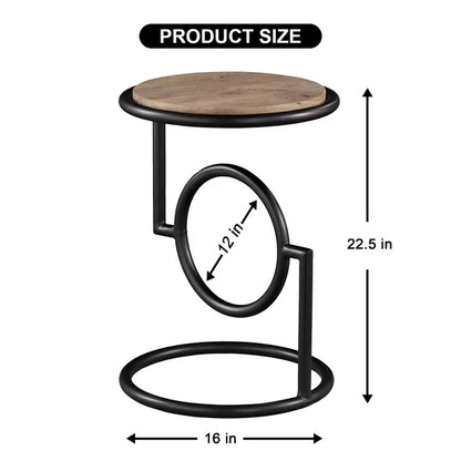 Loop Frame Accent Table