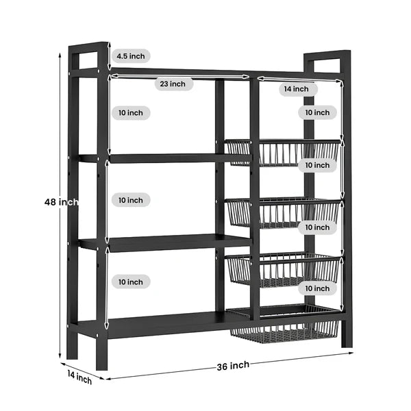 Multifunctional Storage Rack