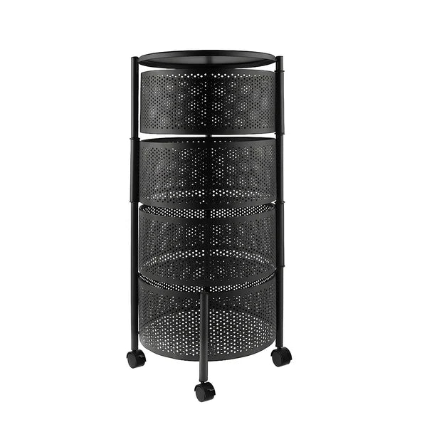Premium Round Metal Trolley