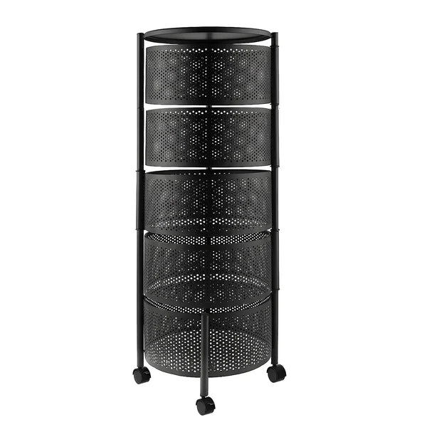 Premium Round Metal Trolley