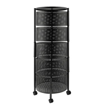 Premium Round Metal Trolley