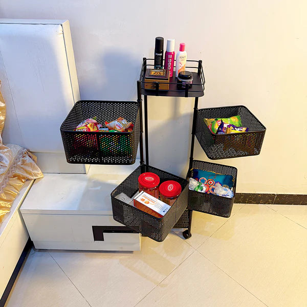 Premium Square Metal Trolley