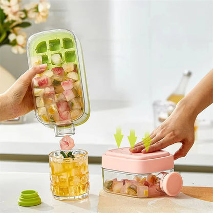 2-in-1🧊 NEW Trend Ice Cube Bottle 🍾 500ml