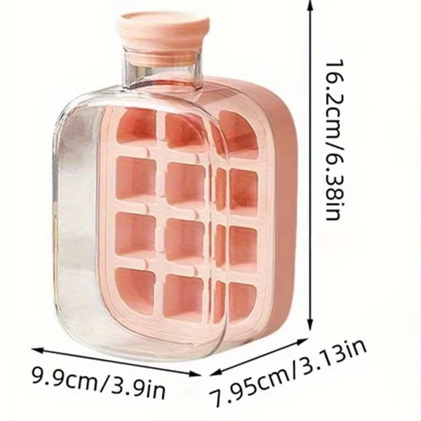 2-in-1🧊 NEW Trend Ice Cube Bottle 🍾 500ml