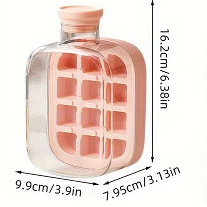 2-in-1🧊 NEW Trend Ice Cube Bottle 🍾 500ml