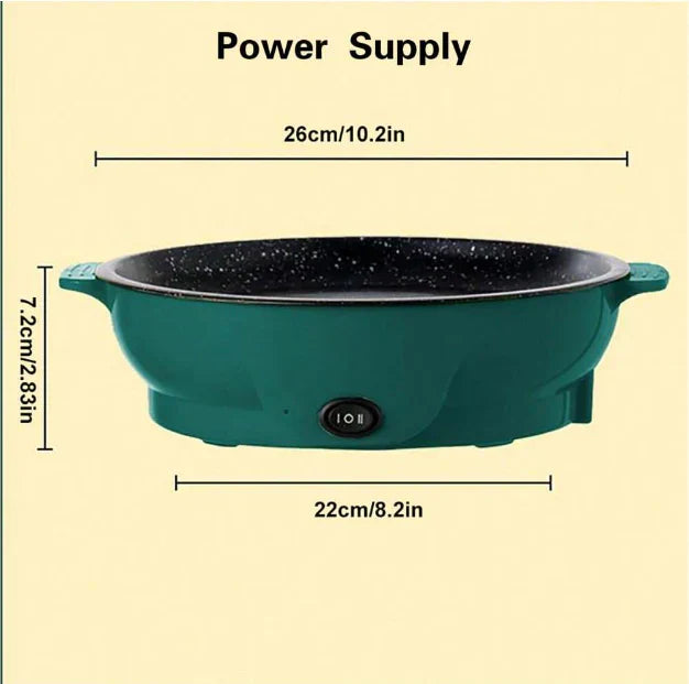 Electric Grill Pan 22cm