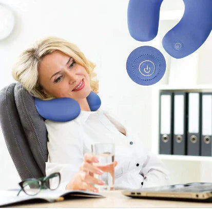 Neck Massager & Travel Pillow (Multi Colour)
