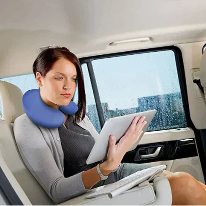 Neck Massager & Travel Pillow (Multi Colour)