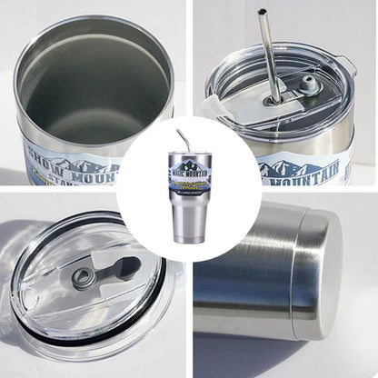 Stainless Steel Tumbler With Magnetic Lid
