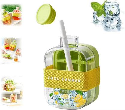 2-in-1🧊 NEW Trend Ice Cube Bottle 🍾 500ml