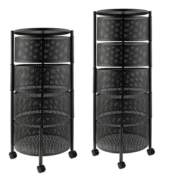 Premium Round Metal Trolley