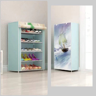 5 layers shoe rack
