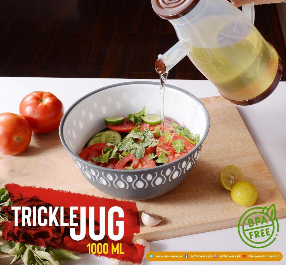 New High Quality Plastic Trickle Jug 1000ml