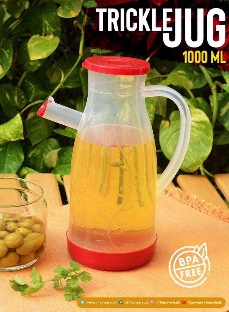 New High Quality Plastic Trickle Jug 1000ml