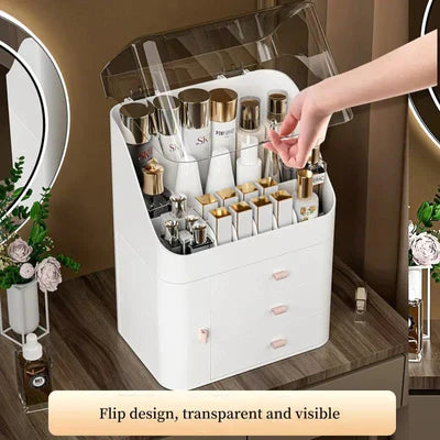 Multifunctional Makeup & Cosmetics Organizer With Drawers